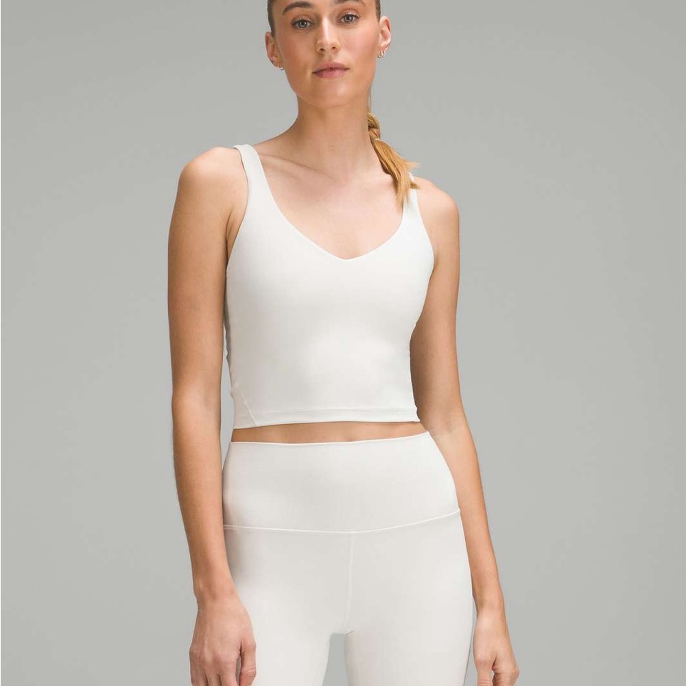 Lululemon Align Tank C/D in Bone Sports Tank